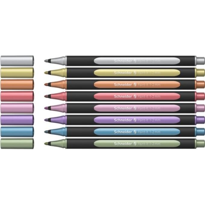 Schneider metallic liner - Paint-It 020 - 1-2mm - 8 stuks - S-ML02011502