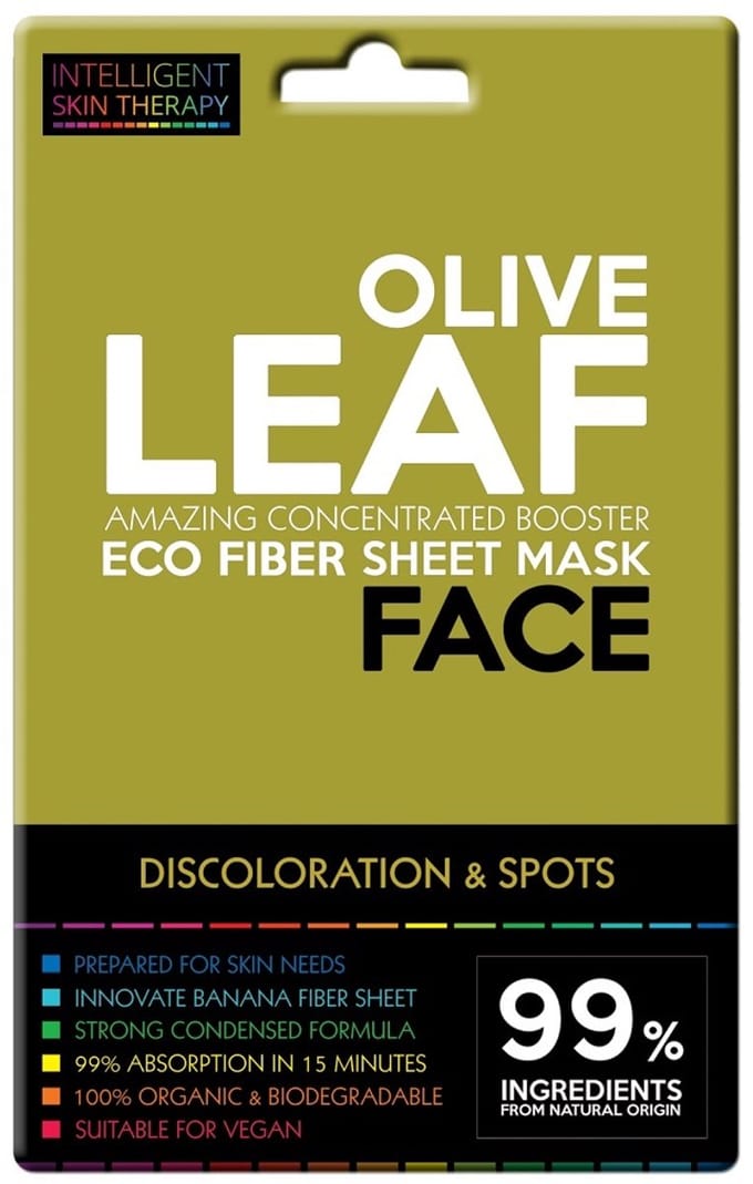 BeautyFace Intelligent Skin Therapy Home Spa Sheet Mask Olive Leaf