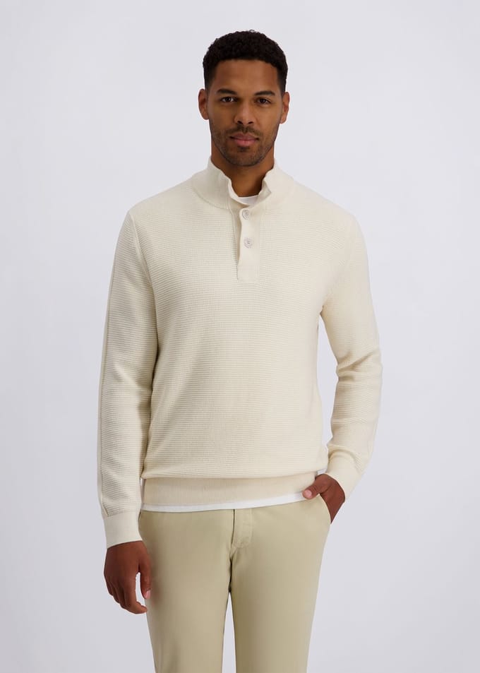 pierre cardin Gebreide trui in Modern Fit