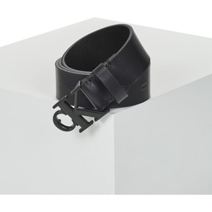 Riem Calvin Klein Jeans ROUND MONO PLAQUE LTHRBELT 35MM
