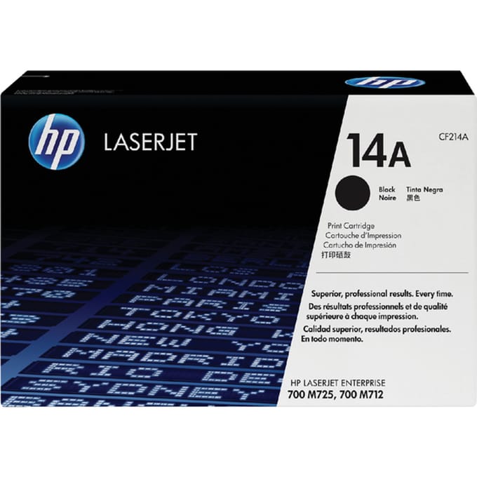 HP 14A / CF214A - Black Laser Toner - Lasertoner Zwart