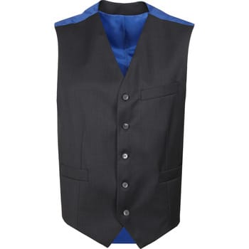 Suitable Gilet Piga Wol Antraciet - Maat 44 - Heren