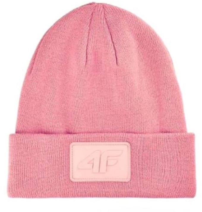 Unisex Wintermuts 4F U433 Roze - Eén maat, Stijlvolle Warmte voor Koude Dagen