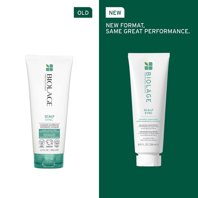 Biolage Scalp Sync Clarifying Shampoo 400ml and Conditioner 236ml Duo