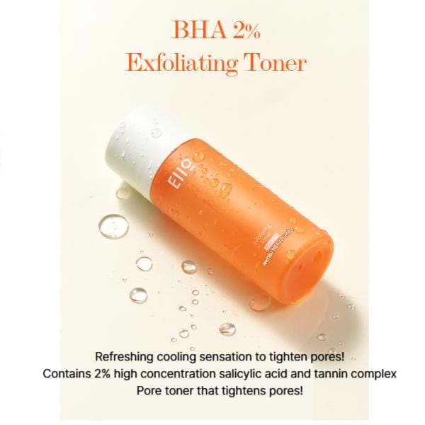 Eiiio BHA 2% Exfoliating Toner (115ml / 3.88 fl.oz.) (3 Options) #115ml x 2pcs