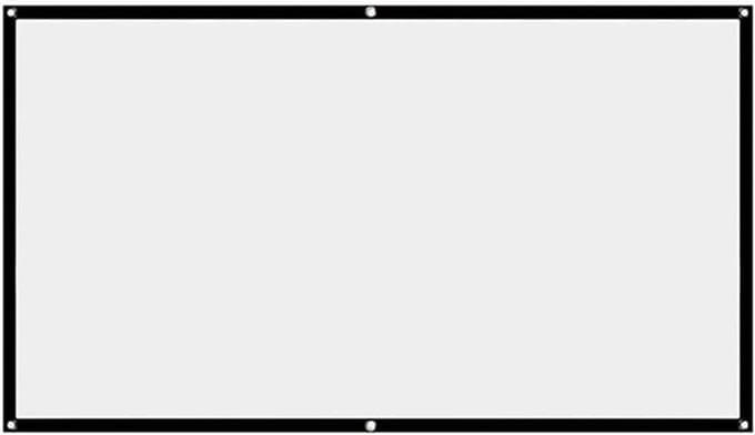Projectiescherm - Beamerdoek - Thuisbioscoop - Opvouwbaar kreukvrij - 84 inch - Wit