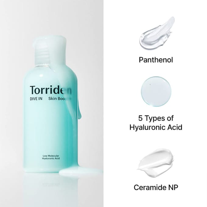 Torriden - DIVE-IN Low Molecule Hyaluronic Acid Skin Booster - Gezichtstoner