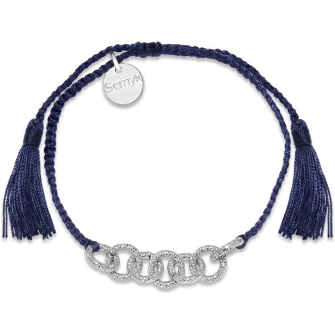 Scmyk armband BS-255 B Inky Hue zilverkleurig