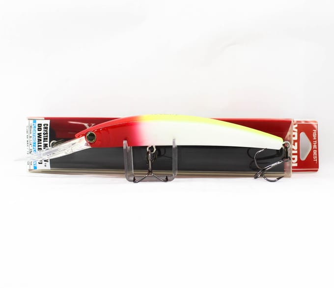 Leurre flottant Yo Zuri Crystal Minnow DD Walleye 130 mm R1301-CR (3594)