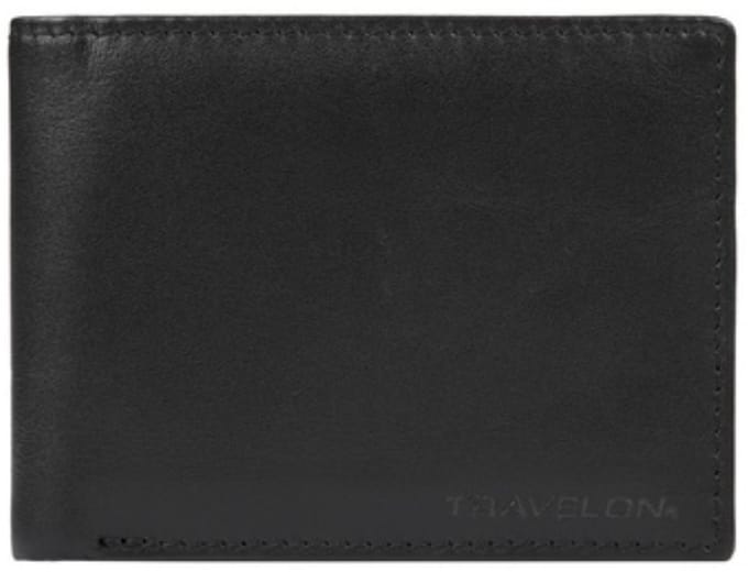 Travelon RFID Leren Billfold Portemonnee