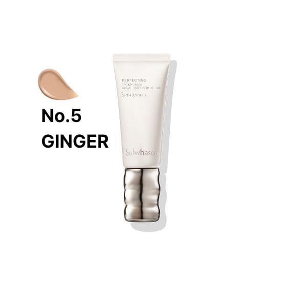 Sulwhasoo NIEUWE Perfecting Getinte Crème 35ml (SPF40 / PA++) No.5 GINGER white