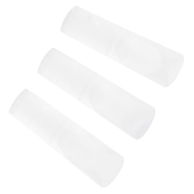 3 Stuks Altsaxofoon Riet Draagbaar Slijtvast Duurzaam Geavanceerd Vakmanschap Hars Altsaxofoon white