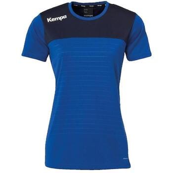 Kempa Emotion 2.0 Shirt Dames - sportshirts - blauw - Vrouwen