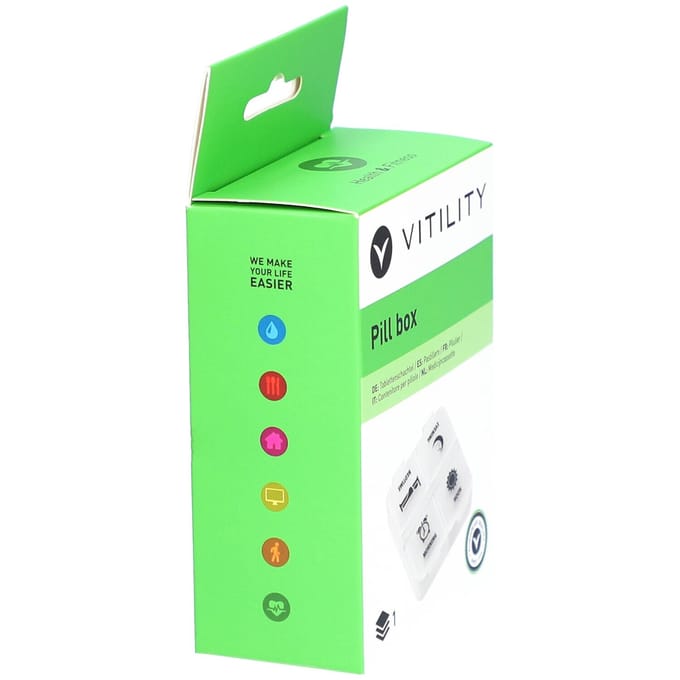 VITILITY Medicijncassette - Pillendoosje - Pillendoos - medicijndoos