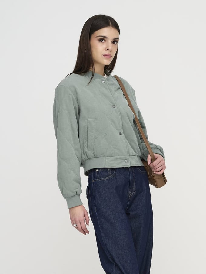 ONLY - ONLSAP CORDUROY BOMBER CC OTW - Meisjes - Gewatteerde jassen