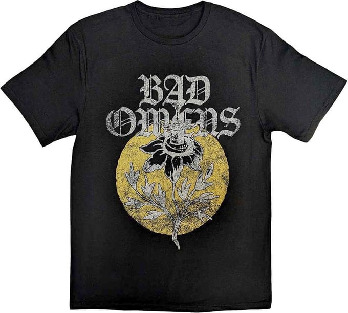 Bad Omens - Sunflower Heren T-shirt - S - Zwart
