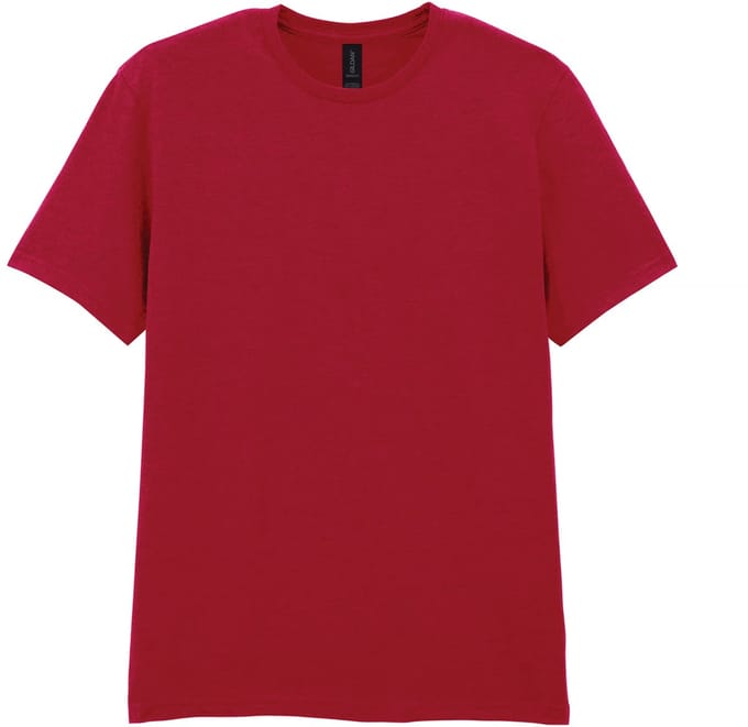T-shirt met ronde hals Gildan Softstyle
