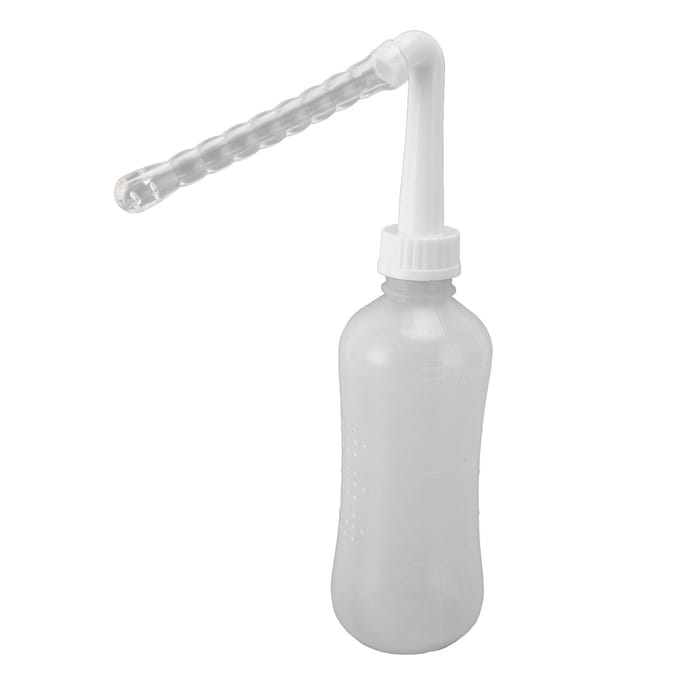 Neti Pot Sinus Spoelfles Silicone ABS Handmatig Neuswasreiniger Neusirrigatiefles voor gray