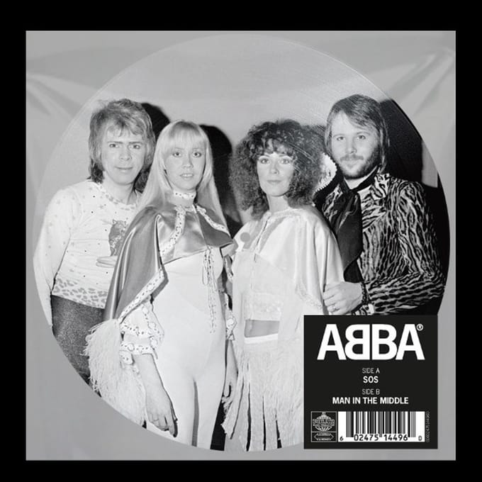ABBA - Sos / Man In The Middle (7" Single) (Limited Edition) (Picture Disc)