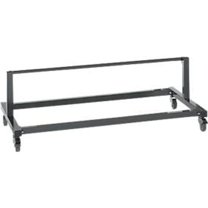 Packpool-onderzettafeldispenser, voor tafelbreedte 1750 mm, rolbreedte 1180 mm, staal, antraciet