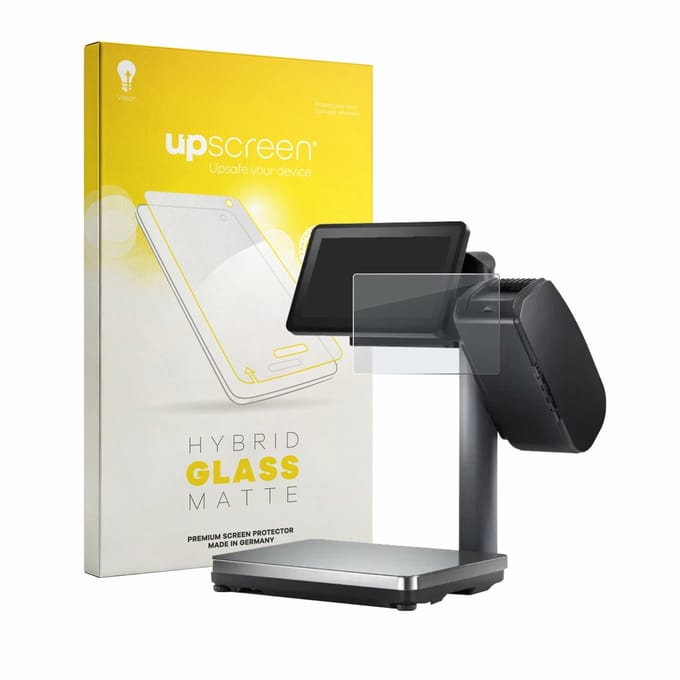 upscreen - Screenprotector voor Bizerba Q1 pro 800 12.1" - Folie Beschermfolie Beschermglas matte
