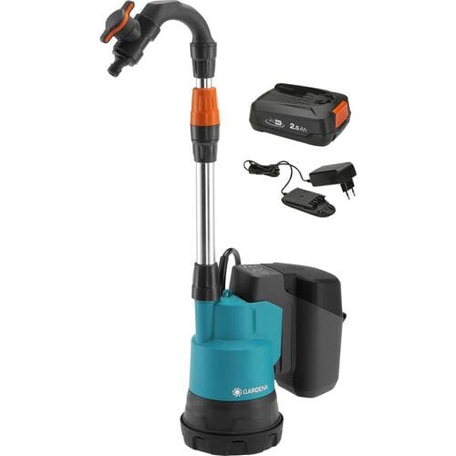 GARDENA 14602-61 2000/2 18V P4A Ready Vatpomp 2.000 l/h 20 m
