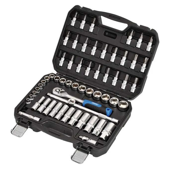 Set van metselsleutels en bits Draper HI-TORQ (x58)