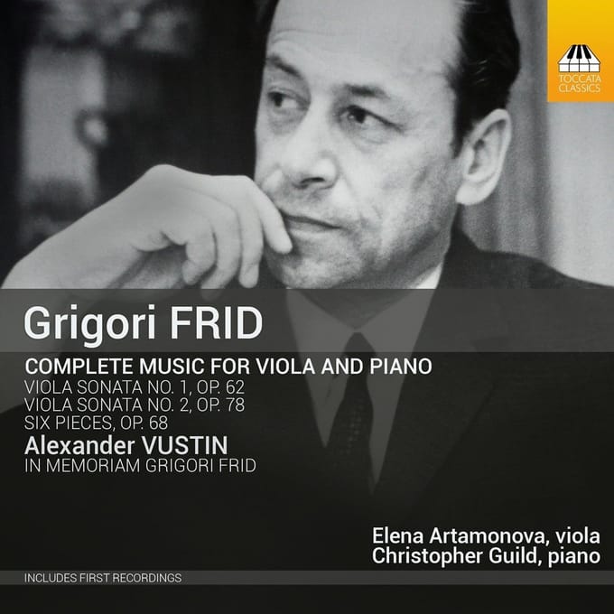 Elena Artamonova & Christopher Guild - Wustin: Complete Music For Viola & Piano (CD)