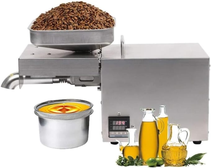 CLVP® Oliepers Machine - Koude Pers -Zilver