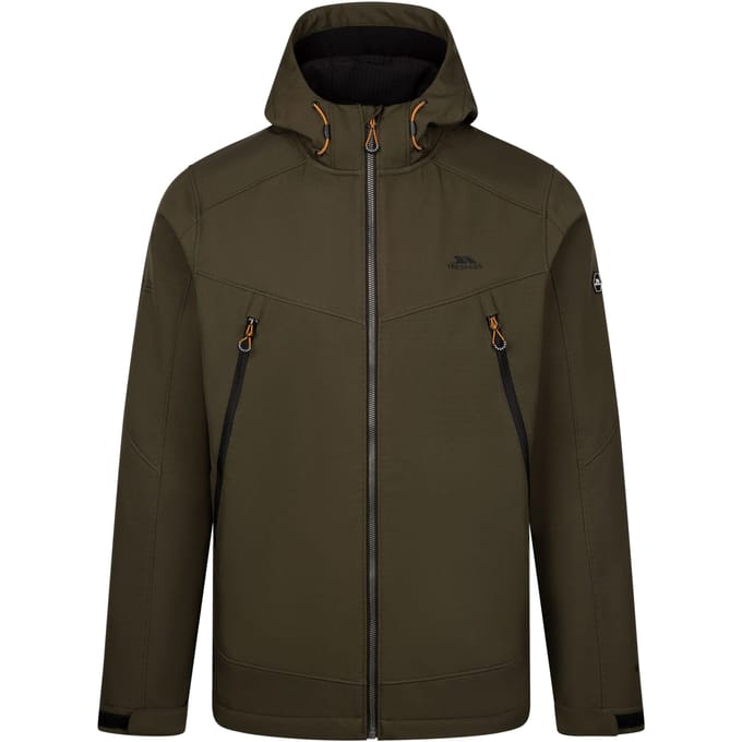 Trespass Heren Hubbard Soft Shell Jas (Donkere wijnstok)