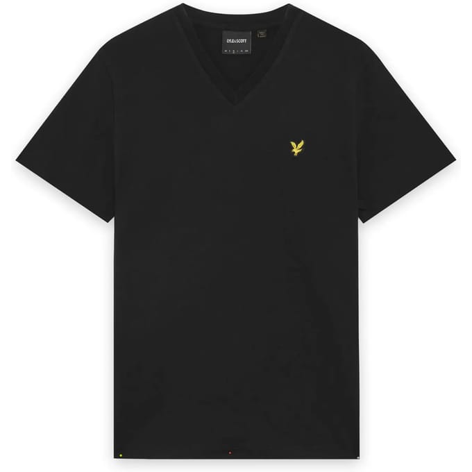 T-shirt met V-hals Lyle & Scott
