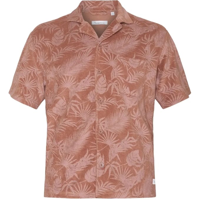 Chemise terry KnowledgeCotton Apparel Gots Vegan Loose fit