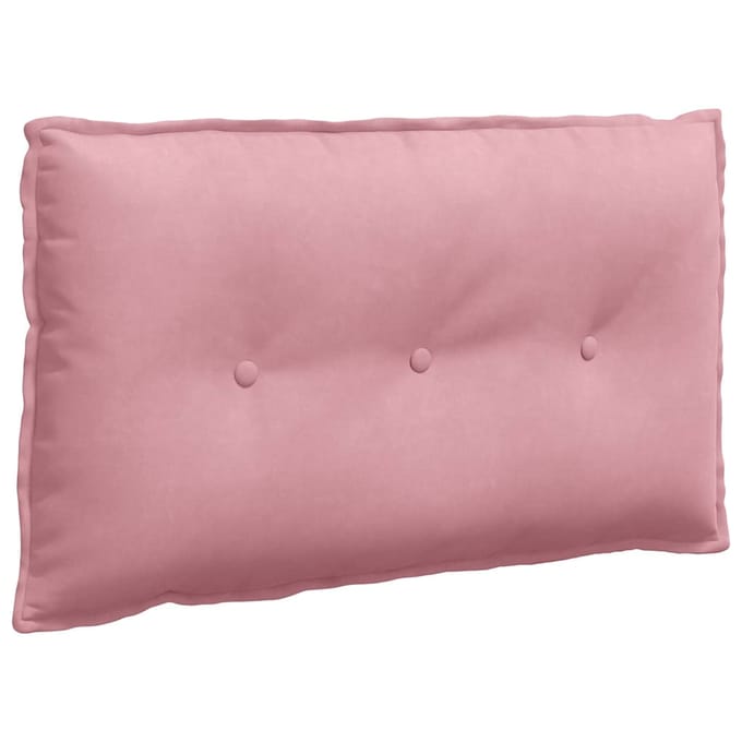 vidaXL - Rugkussen - Roze - 80 - x - 50 - cm - Corduroy - stof