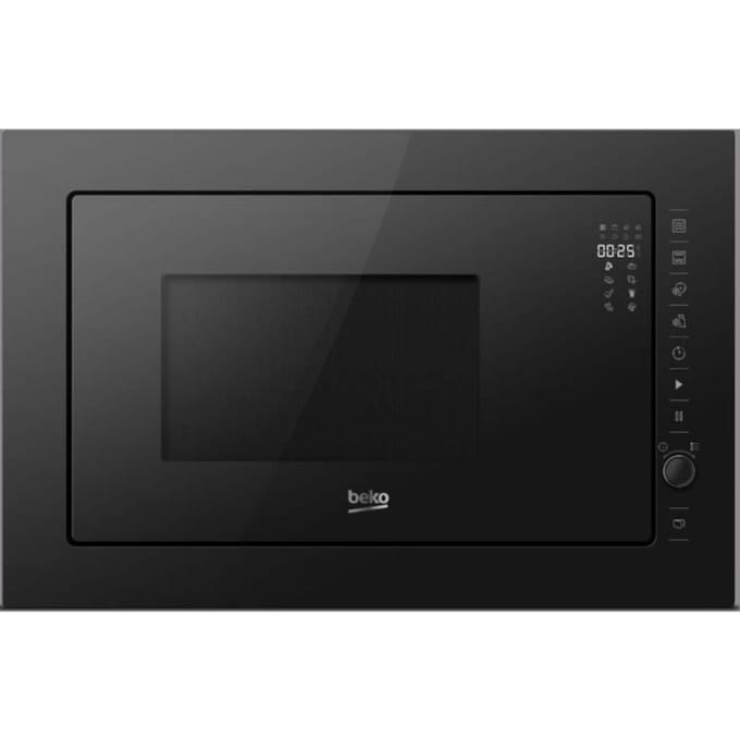 Micro-ondes grill encastrable - BEKO - BMGB25333BG - Noir - 25L - 59,5x39,2x38,8 cm