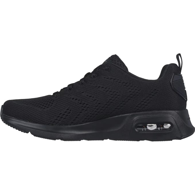 Skechers Skech-Air Court - Slick Avenu Dames Sneakers - Zwart