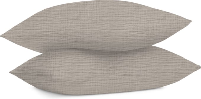 Dreamers Den - Mousseline - Kussenslopen - 60x70 cm - Zand