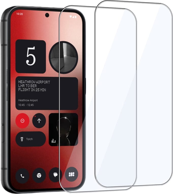 2x Geschikt voor Nothing Phone 2a / 2a Plus - Screenprotector - Beschermglas - GuardCover