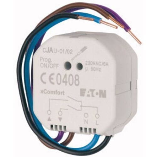 CJAU-01/02 Eaton xComfort Jaloezieactor Schakelvermogen (max.) 1380 W