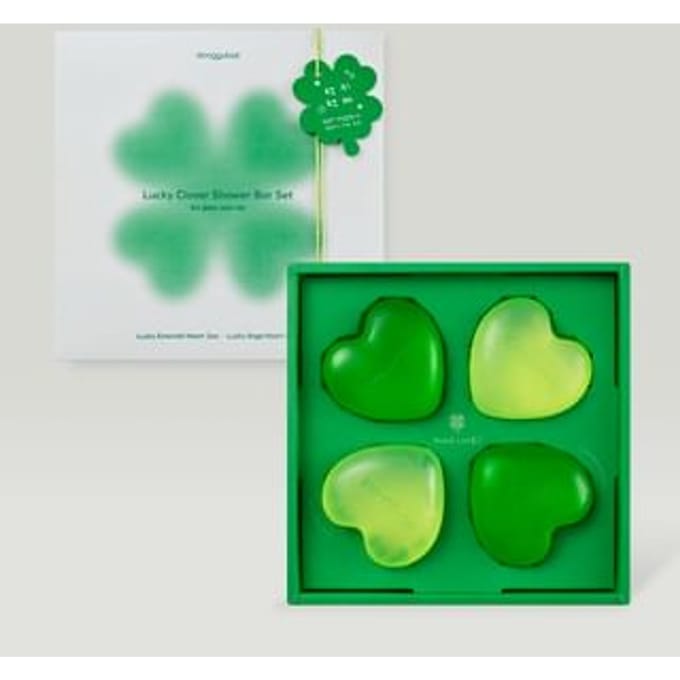 Donggubat - Lucky Clover Shower Bar Set 4 pcs