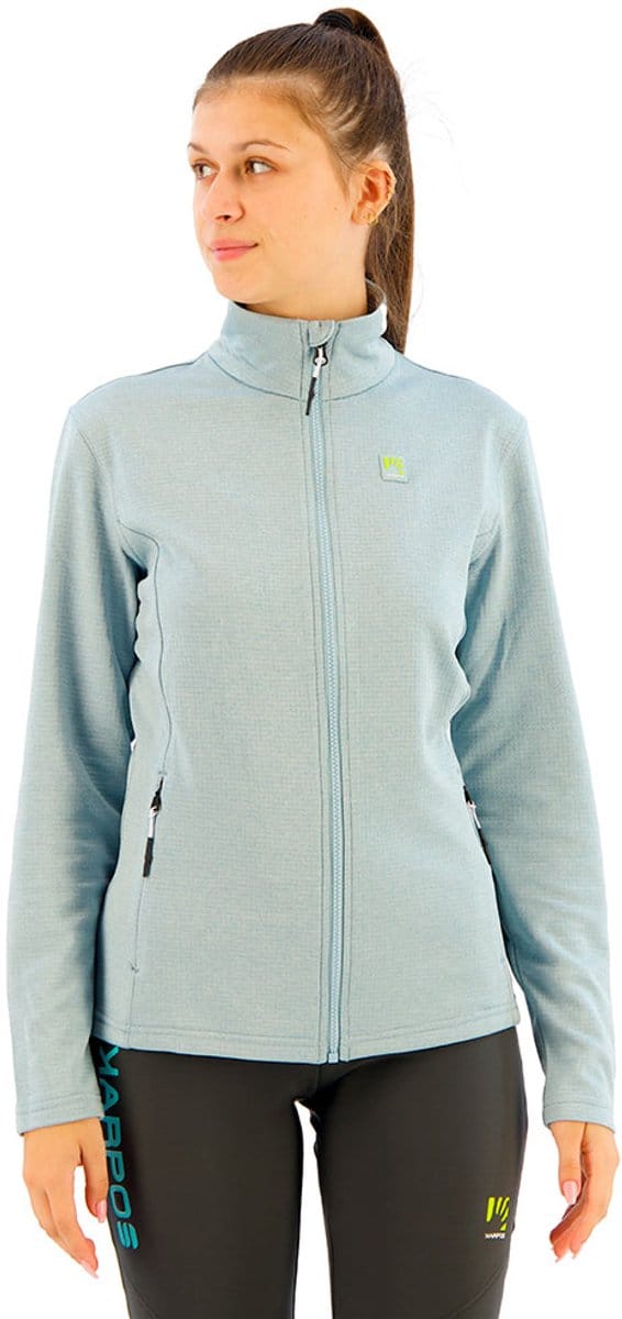 Karpos Pizzocco Fleece Met Volledige Rits Blauw S Vrouw