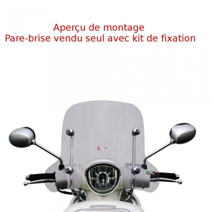 Windscherm Faco voor Scooter Peugeot 125 Django vanaf 2015 Nieuw