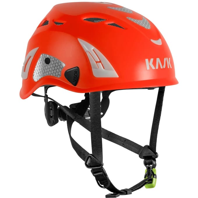 Kask klimhelm superplasma pl rood hi viz