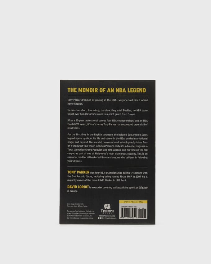 "Tony Parker: Beyond All of My Dreams" by Tony Parker