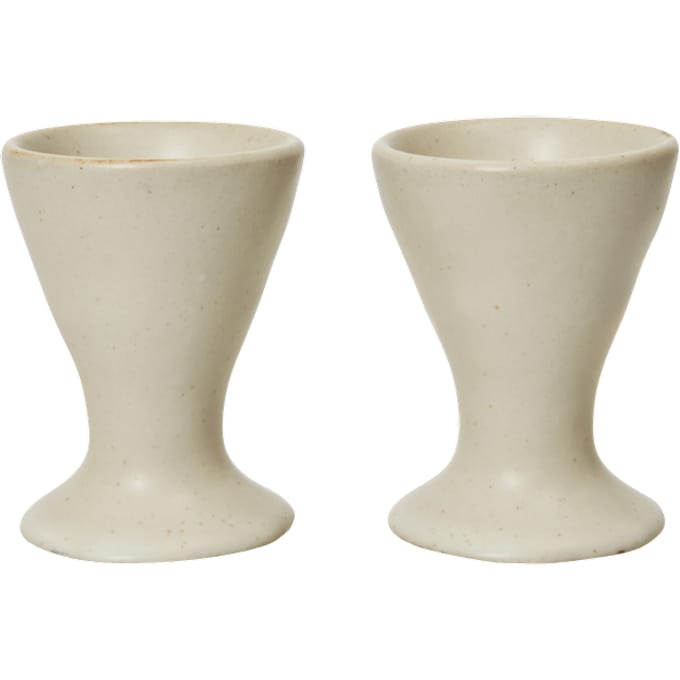 Ferm Living Flow eierdopje - wit
