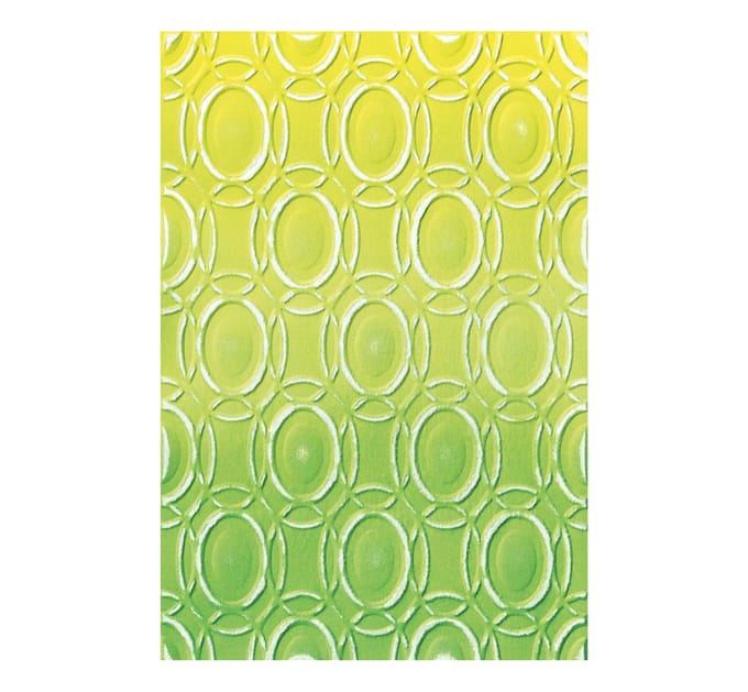 Sizzix 3D Embossing sjabloon "Cosmopolitan -  Golden Rings by Stacey Park"