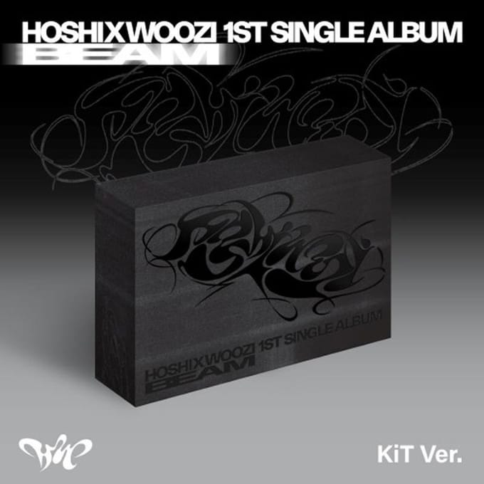HOSHI X WOOZI (ZEVENTIEN) - BEAM Kit ver. / 1e enkel album 1EA black