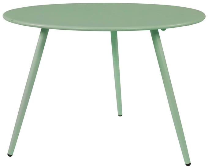 Rafael bijzettafeltje Ø60x41 cm staal - groen