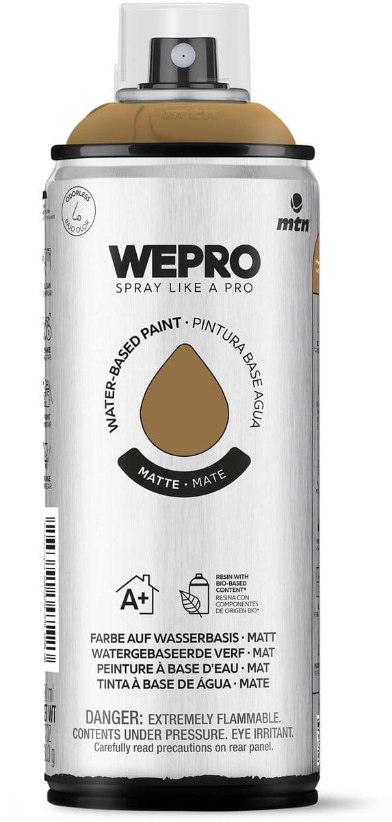 Spuitbus Bruin Habono Mat MTN WEPRO WATER-BASED PAINT 400ML