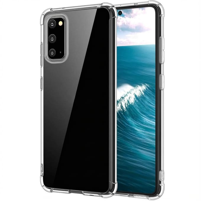 imoshion Hoesje - Geschikt voor Samsung Galaxy S20 - Shockproof Case - Transparant