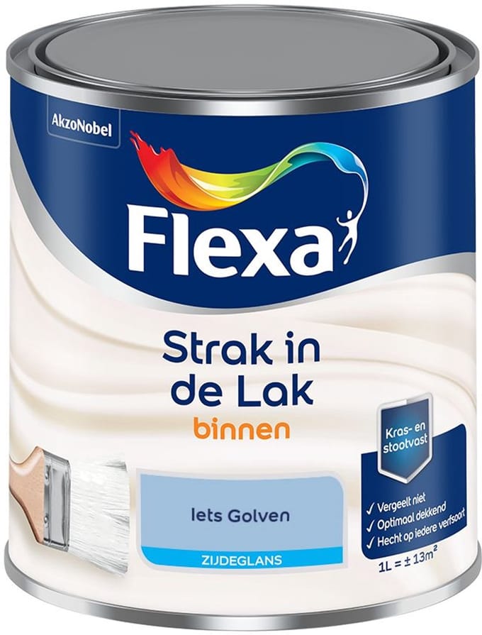 Flexa - Strak In De Lak Binnenlak Zijdeglans - Iets Golven - Mengverf - 1 L